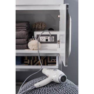 James Martin VanitiesColumbia 72" Double Vanity, Glossy White w/ Glossy White Composite Stone Top388 - V72D - GW - BN - GWAloha Habitat