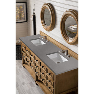 James Martin VanitiesMalibu 72" Double Vanity, Honey Alder w/ 3 CM Grey Expo Quartz Top500 - V72 - HON - 3GEXAloha Habitat