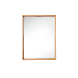 James Martin VanitiesMilan 23.6" Rectangular Cube Mirror, Natural Ash803 - M23.6 - NTAAloha Habitat