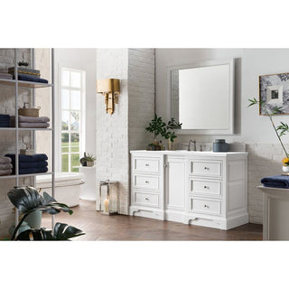 James MartinJames Martin De Soto 60" Single Vanity, Bright White825-V60S-BW-3WZAloha Habitat