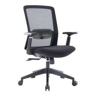 LeisureModLeisureMod | Ingram Modern Office Task Chair with adjustable armrests | IO20IO20BLAloha Habitat