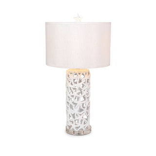 Lux LightingDarla 30" Poly Star Table Lamp -White, (Set of 2)LUX-1736-WHITEAloha Habitat