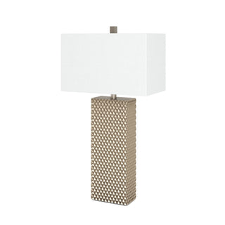 Lux LightingElanor 29" Diamond Gold Table Lamp, (Set of 2)LUX-2047-GOLDAloha Habitat