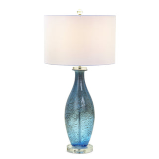 Lux LightingEverly 30” Blue tone Art Glass w/Crystal Base, (Set of 2)LUX-041505-BLUEAloha Habitat