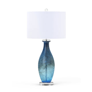 Lux LightingEverly 30” Blue tone Art Glass w/Crystal Base, (Set of 2)LUX-041505-BLUEAloha Habitat