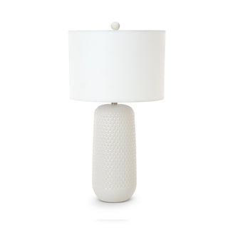 Lux LightingMarlin 30" White Ceramic Table Lamp, (Set of 2)LUX-2048-WHITEAloha Habitat