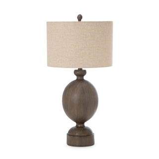 Lux LightingWren 30" Distressed Brown Poly Table Lamp, (Set of 2)LUX-1202-BROWNAloha Habitat