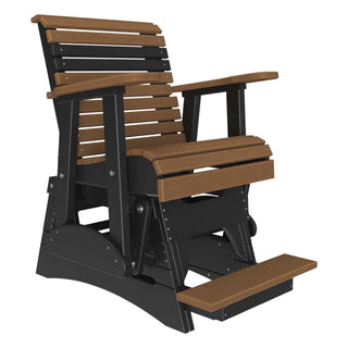 LuxCraft2′ Outdoor Plain Balcony Glider Chair2PPBAGAMBAloha Habitat