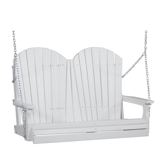 LuxCraft4' Outdoor Adirondack Swing4APSWHAloha Habitat