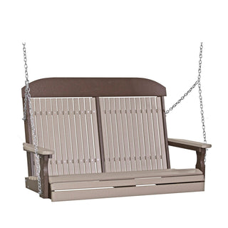 LuxCraft4′ Outdoor Classic Swing4CPSWWCBRAloha Habitat