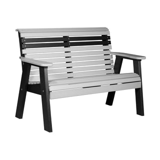 LuxCraft4′ Outdoor Plain Bench4PPBDGBAloha Habitat