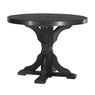 LuxCraft4′ Outdoor Round TableP4RTBKDAloha Habitat