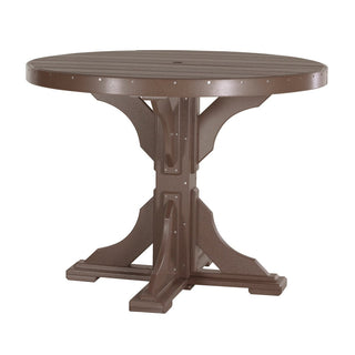 LuxCraft4′ Outdoor Round TableP4RTCBRDAloha Habitat