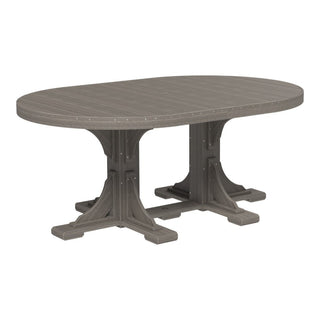 LuxCraft4′ x 6′ Outdoor Oval TableP46OAMDAloha Habitat