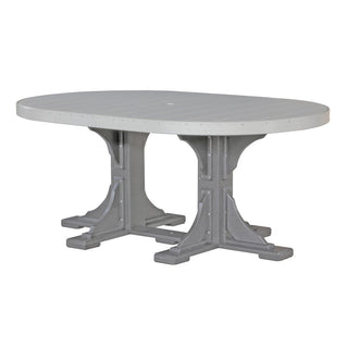 LuxCraft4′ x 6′ Outdoor Oval TableP46OAMDAloha Habitat