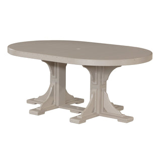 LuxCraft4′ x 6′ Outdoor Oval TableP46OAMDAloha Habitat