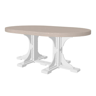 LuxCraft4′ x 6′ Outdoor Oval TableP46OAMDAloha Habitat