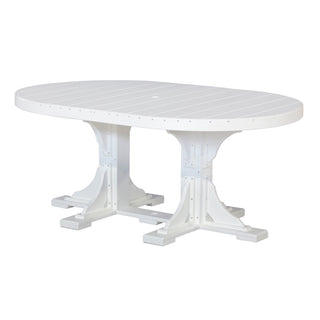 LuxCraft4′ x 6′ Outdoor Oval TableP46OAMDAloha Habitat