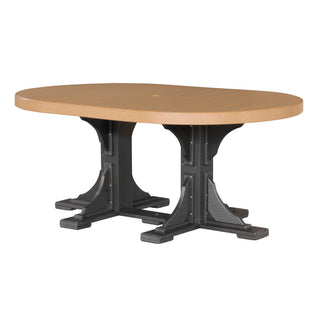 LuxCraft4′ x 6′ Outdoor Oval TableP46OAMDAloha Habitat