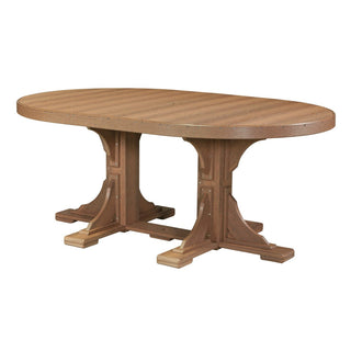 LuxCraft4′ x 6′ Outdoor Oval TableP46OAMDAloha Habitat