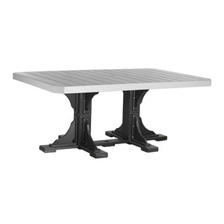 LuxCraft4′ x 6′ Outdoor Rectangular TableP46RTDGBDAloha Habitat