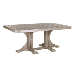 LuxCraft4′ x 6′ Outdoor Rectangular TableP46RTWWDAloha Habitat