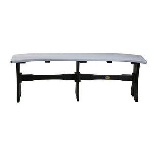 LuxCraft52″ Outdoor Table BenchP52TBDGBAloha Habitat