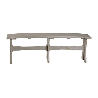 LuxCraft52″ Outdoor Table BenchP52TBWWAloha Habitat