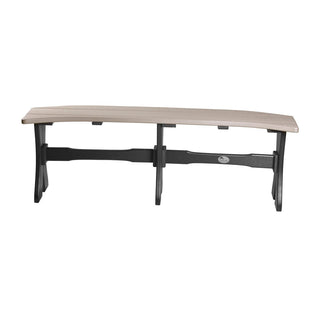 LuxCraft52″ Outdoor Table BenchP52TBWWBAloha Habitat