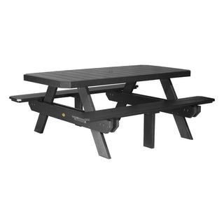 LuxCraftOutdoor 6′ Rectangular Picnic TableP6RPTBKAloha Habitat