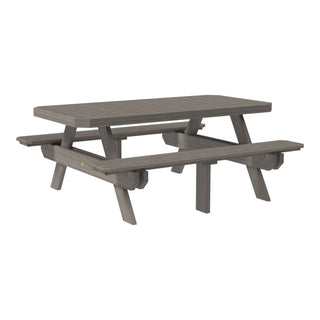 LuxCraftOutdoor 6′ Rectangular Picnic TableP6RPTCGAloha Habitat