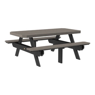 LuxCraftOutdoor 6′ Rectangular Picnic TableP6RPTCGBAloha Habitat