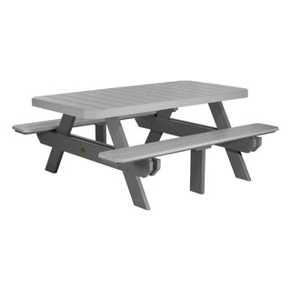 LuxCraftOutdoor 6′ Rectangular Picnic TableP6RPTDGSAloha Habitat