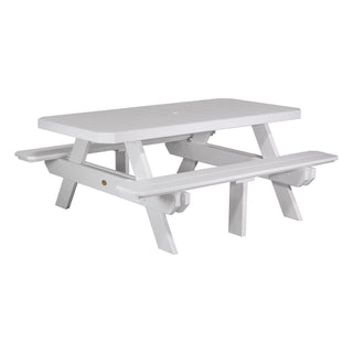 LuxCraftOutdoor 6′ Rectangular Picnic TableP6RPTWAloha Habitat