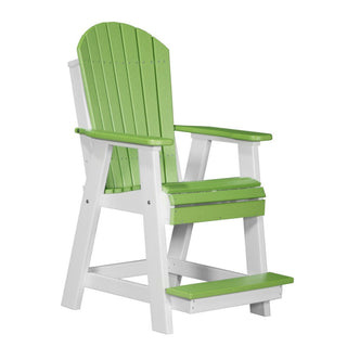 LuxCraftOutdoor Adirondack Balcony ChairPABCLGWAloha Habitat