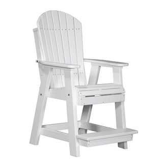 LuxCraftOutdoor Adirondack Balcony ChairPABCWAloha Habitat