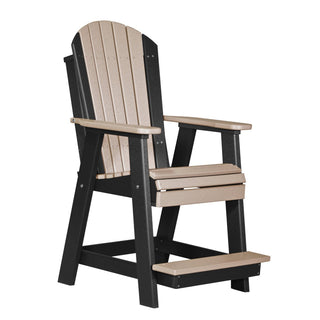 LuxCraftOutdoor Adirondack Balcony ChairPABCWWBAloha Habitat