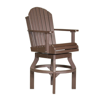 LuxCraftOutdoor Adirondack Swivel ChairPASCCBRAloha Habitat