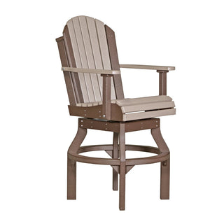 LuxCraftOutdoor Adirondack Swivel ChairPASCWWCBRAloha Habitat