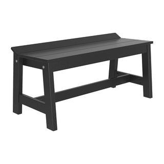 LuxCraftOutdoor Café Dining Bench (41″)CDB41BKAloha Habitat