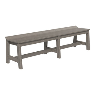 LuxCraftOutdoor Café Dining Bench (72″)CDB72CGAloha Habitat