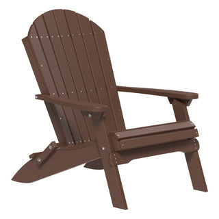 LuxCraftOutdoor Folding Adirondack ChairPFACCBRAloha Habitat