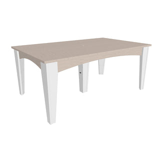 LuxCraftOutdoor Island Dining Table (44″ x 72″ Rectangular)IDT4472RBIWAloha Habitat