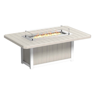 LuxCraftOutdoor Lumin Fire Table 79″ RectangularLFT79RBIWAloha Habitat