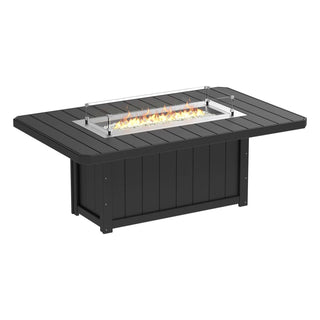 LuxCraftOutdoor Lumin Fire Table 79″ RectangularLFT79RBKAloha Habitat