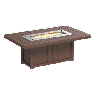 LuxCraftOutdoor Lumin Fire Table 79″ RectangularLFT79RCBRAloha Habitat