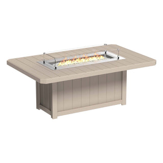 LuxCraftOutdoor Lumin Fire Table 79″ RectangularLFT79RWWAloha Habitat