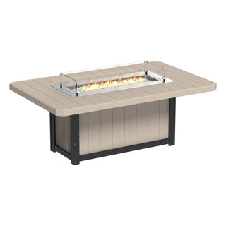 LuxCraftOutdoor Lumin Fire Table 79″ RectangularLFT79RWWBAloha Habitat