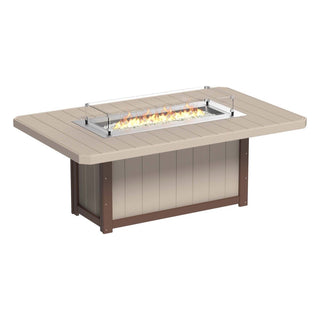 LuxCraftOutdoor Lumin Fire Table 79″ RectangularLFT79RWWCBRAloha Habitat