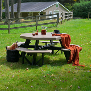 LuxCraftOutdoor Octagon Picnic TablePOPTAMAloha Habitat